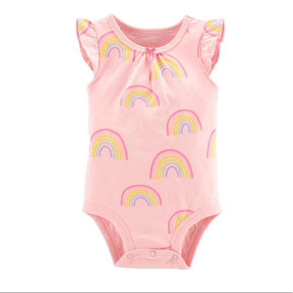 flutter sleeve bodysuit baby